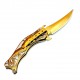 KS44 Semiautomatic Knife GOLD