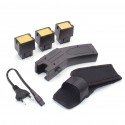 ST02 Stun Gun LED Alarm Laser 3 Air Cartridges