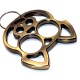 BKК02 Brass Knuckles - Keychain