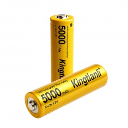 BR2 KINGTIANLI 18650 4.2 V 5000 mAh LI-Ion Battery - 2 PCS