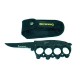 KS45 Semiautomatic Knife - Brass Knuckles