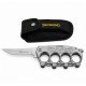 KS45 Semiautomatic Knife - Brass Knuckles